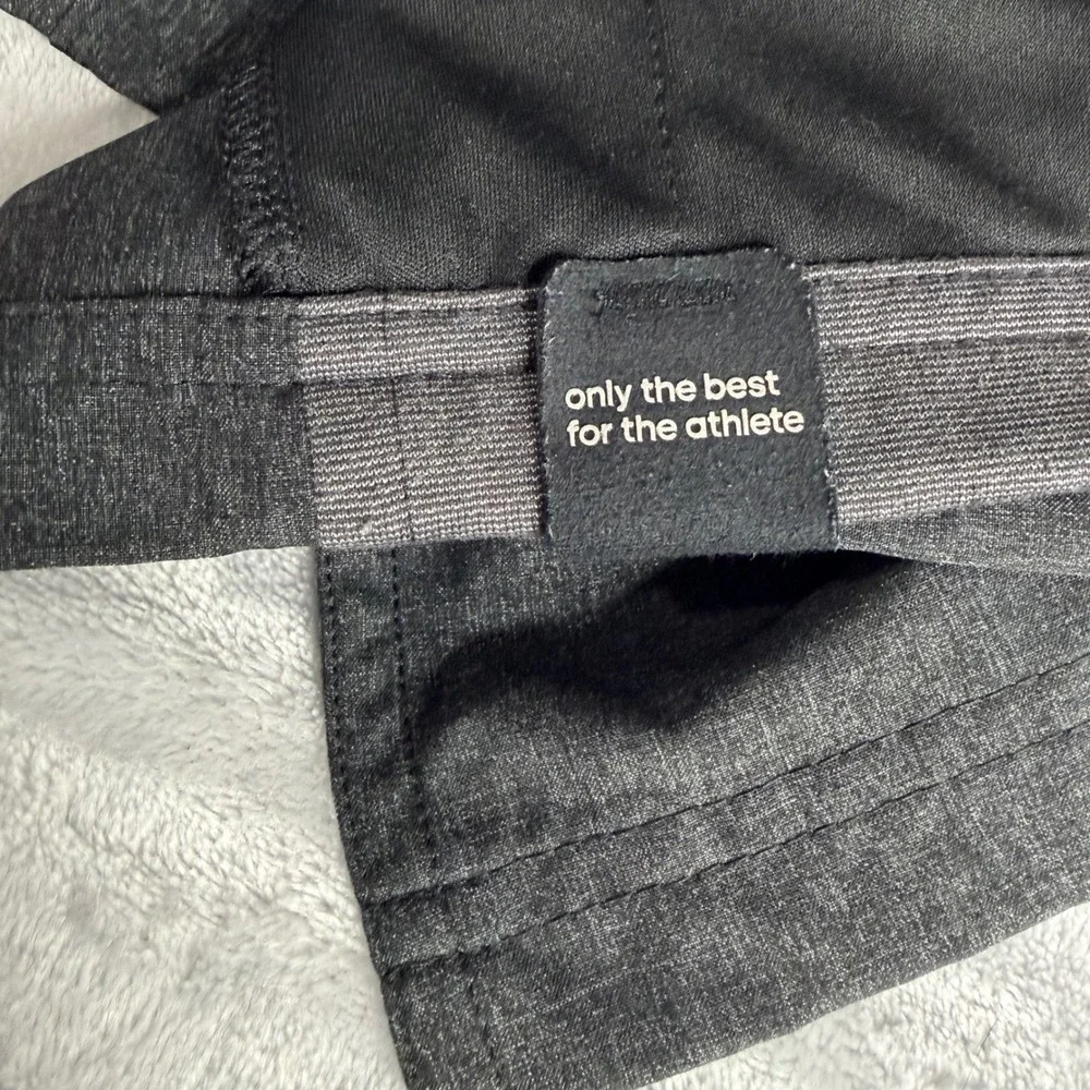 Adidas Climalite Mens Large Short Sleeve Hoodie Gray Heather Activewear